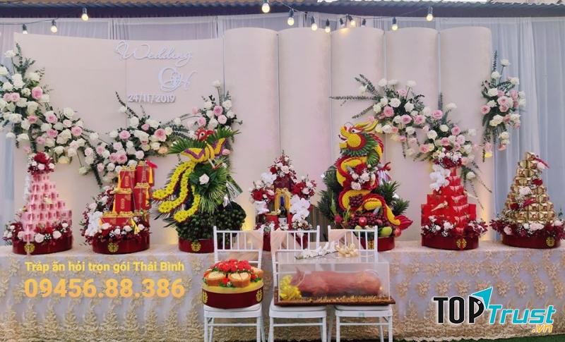 Cưới Shop - Tráp ăn hỏi trọn gói Thái Bình