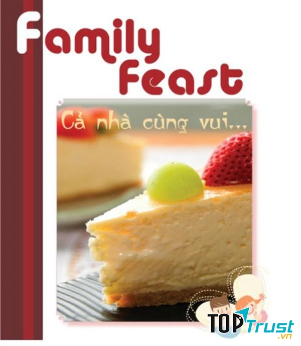 Ảnh bìa của cuốn sách dạy nấu ăn cả nhà cùng vui (Family Feast)