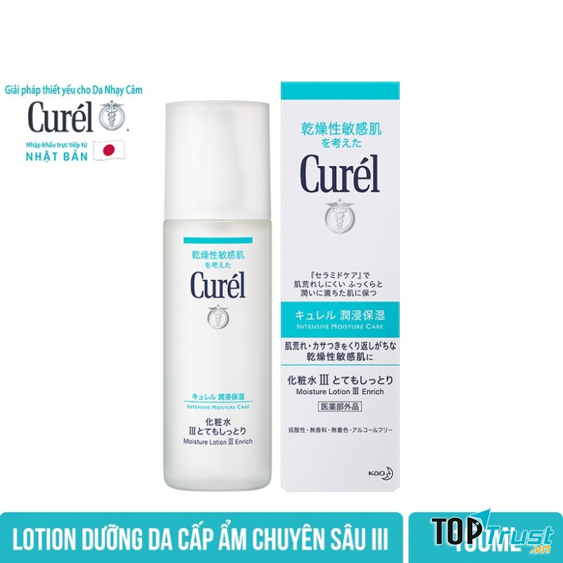 Curel Intensive Moisture Care Moisture Lotion là một loại lotion chứa hydrat khô