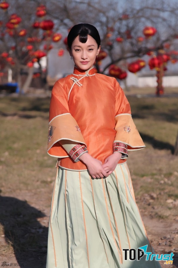 Châu Tấn trong phim Cao Lương đỏ