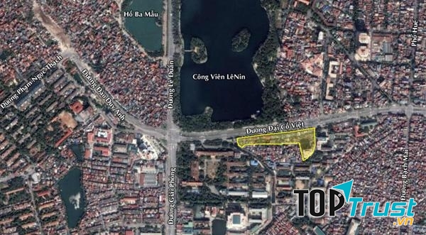 Vị trí của dự án D'. Jardin Royal