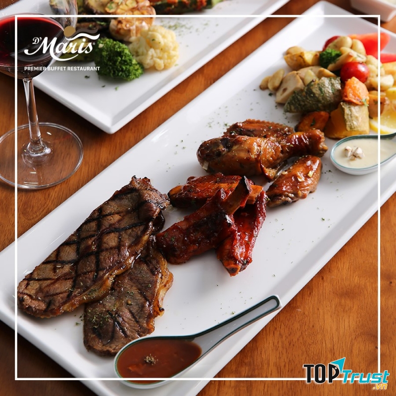 Món ăn tại nhà hàng