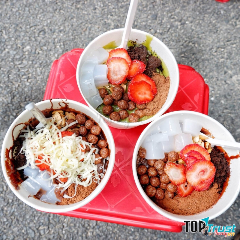 Đá bào milo của Cocconino