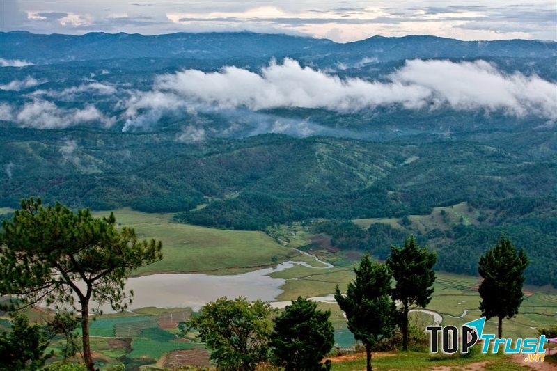 Đà Lạt khi nhìn từ trên cao