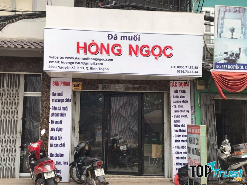 Đá muối Himalaya Hồng Ngọc