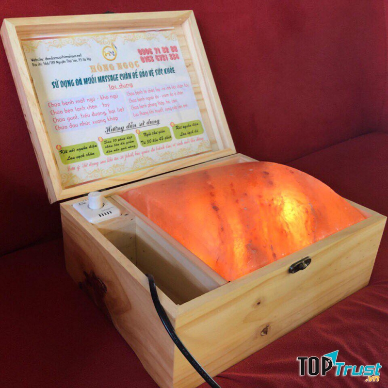 Đá muối Himalaya Hồng Ngọc