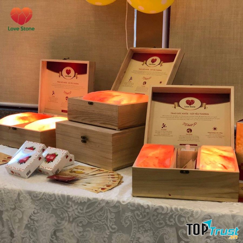 Đá Muối Himalaya - Love Stone