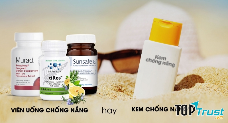 Viên uống chống nắng đang là sản phẩm rất được ưa chuộng trên thị trường.