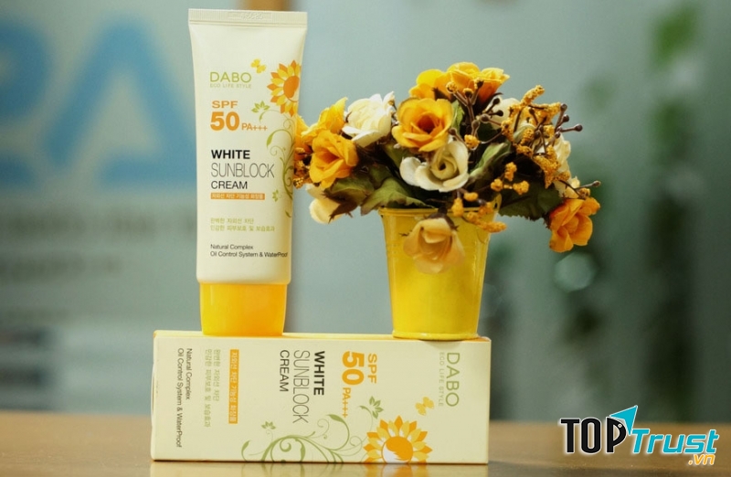 Kem chống nắng DABO White Sunblock Cream SPF50 PA+++