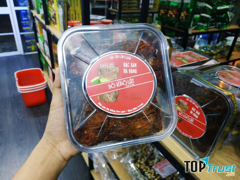 Đặc Sản Làm Quà - địa chỉ mua thịt bò khô ngon nhất Đà Nẵng