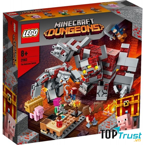 Đại Chiến Đá Đỏ LEGO MINECRAFT - 21163