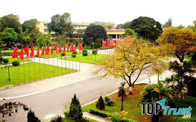 Cảnh đẹp say đắm lòng người của trường ĐH Bách khoa Hà Nội