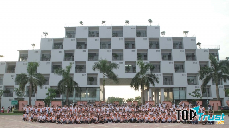 Ngôi trường với kiến trúc hiện đại