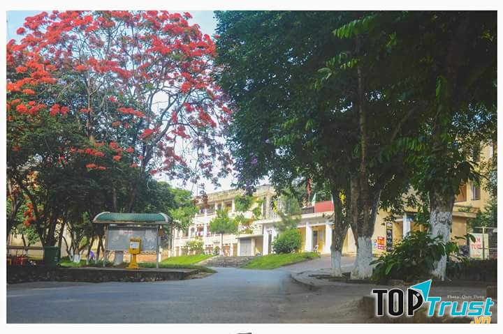 Khuôn viên trường Đại học Lâm nghiệp