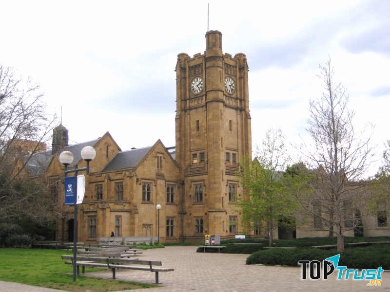 Khuôn viên trường ở Parkville