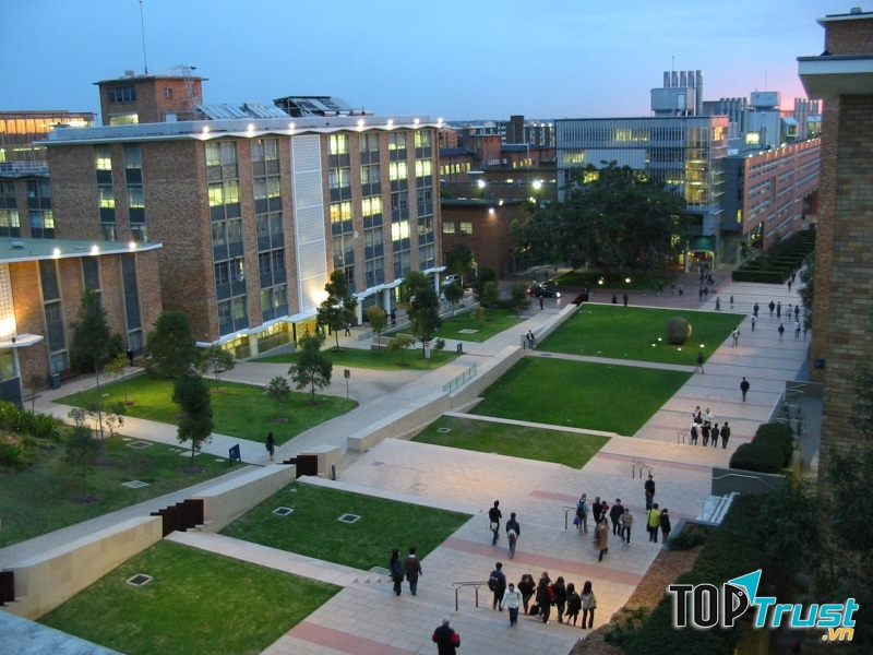Con đường chính tại UNSW