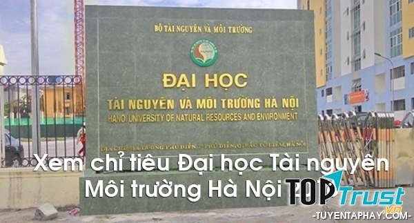 ĐH Tài Nguyên Môi Trường Hà Nội