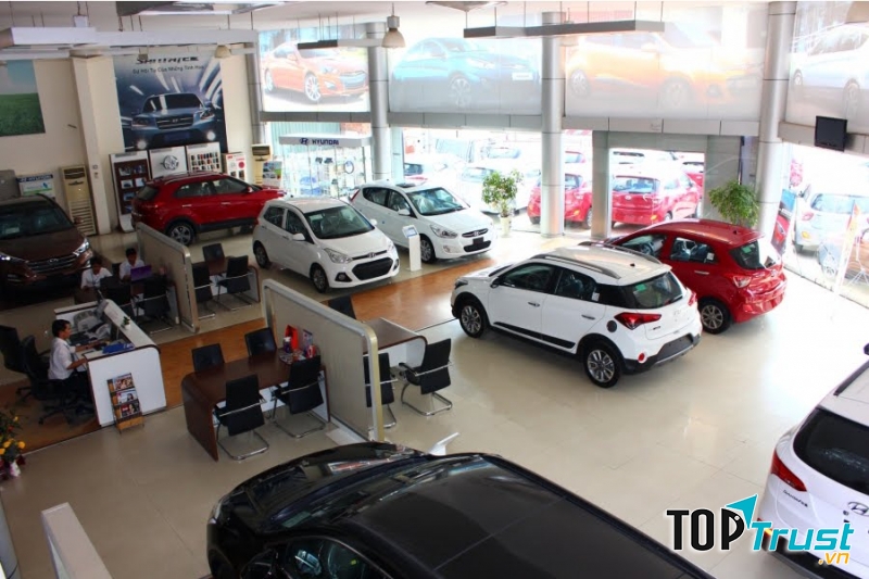 Phòng triển lãm xe Hyundai Việt Hàn