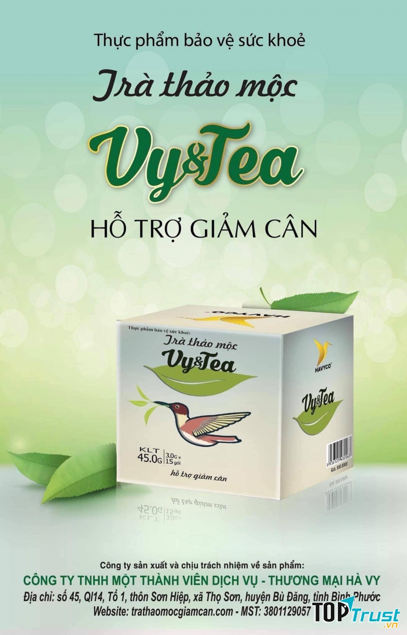 ĐẠI LÝ TRÀ THẢO MỘC GIẢM CÂN VY & TEA TẠI ĐÀ NẴNG