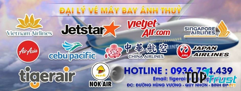 Đại Lý Vé Máy Bay Ánh Thủy