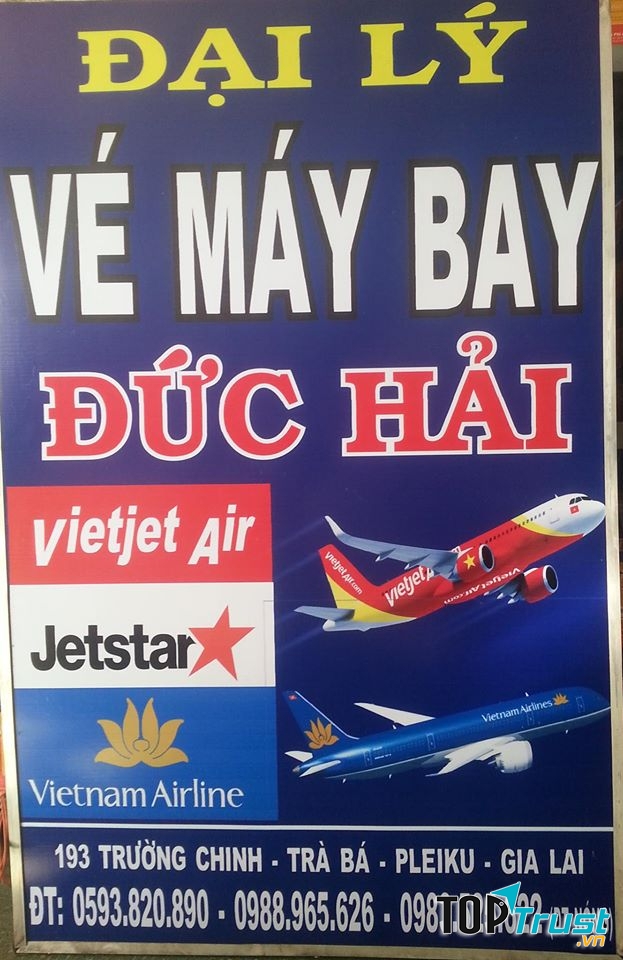 Đại Lý Vé Máy Bay Đức Hải