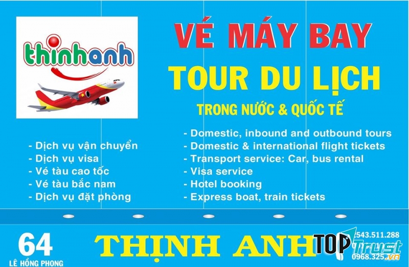 Đại lý vé máy bay Thịnh Anh - Vũng Tàu