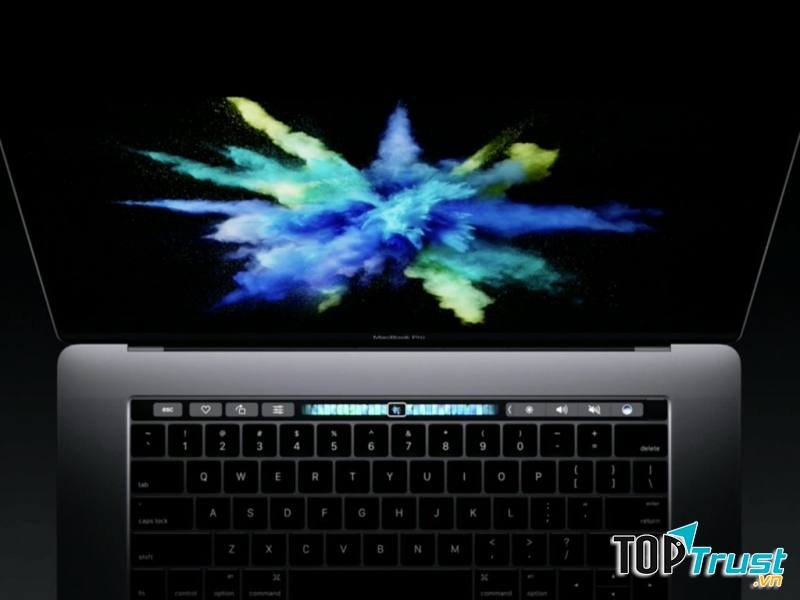 Dải phím cảm ứng đa điểm OLED hiển thị (Touchbar)