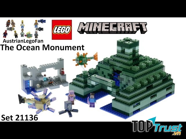 Đài Tưởng Niệm Đại Dương LEGO Minecraft - 21136