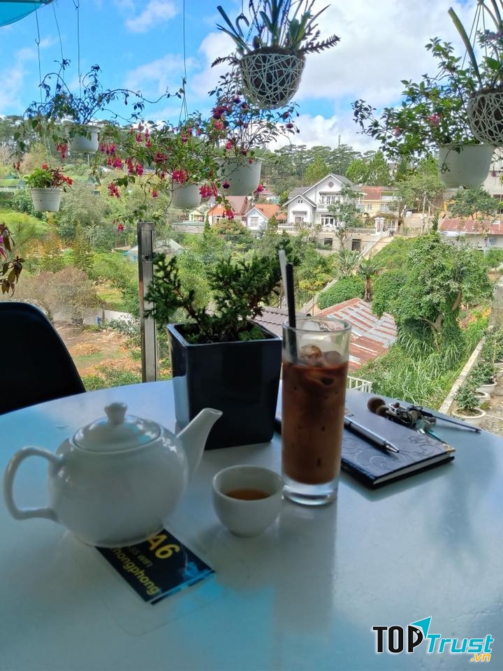 Bạn có thể nhìn phong cảnh Đà Lạt từ trên cao