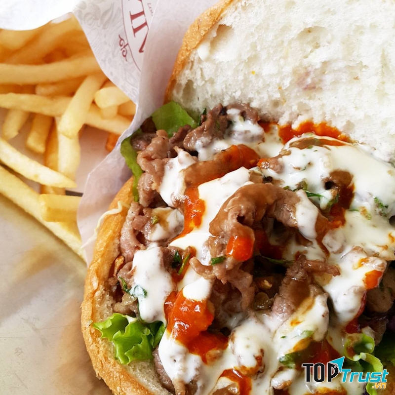 Bánh Doner Kebab tại Daily Kebab Haus