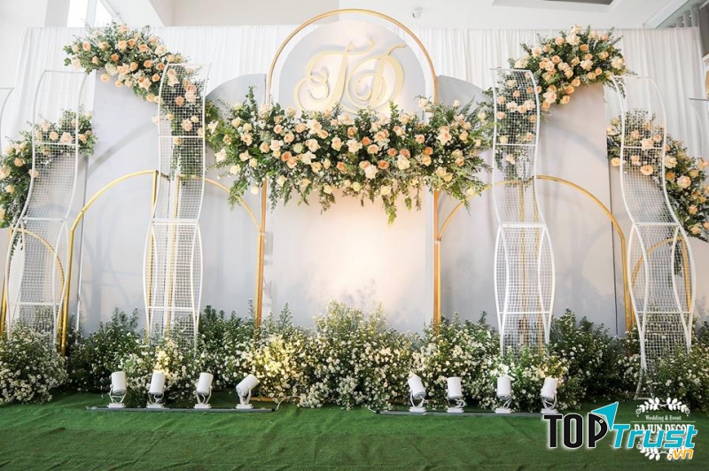 Dịch vụ trang trí tiệc cưới của Dajun Decor