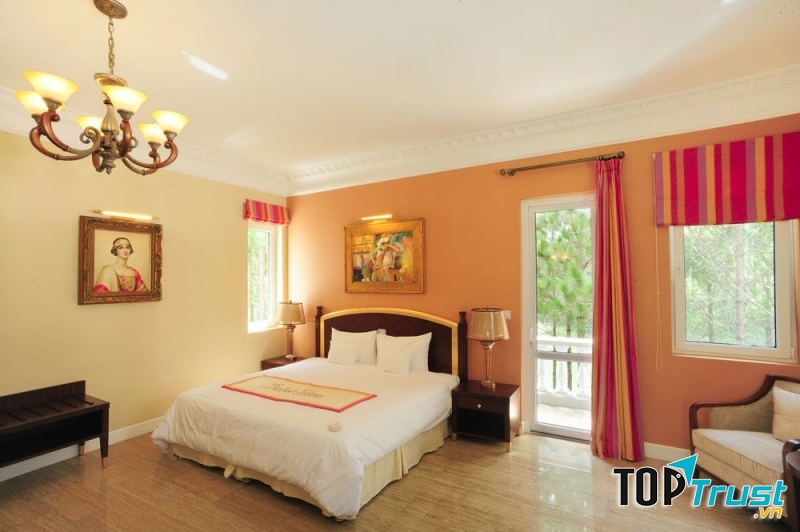 Phòng nghỉ tại Dalat Edensee Lake Resort & Sp