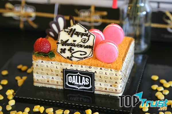 Bánh được trang trí siêu cute