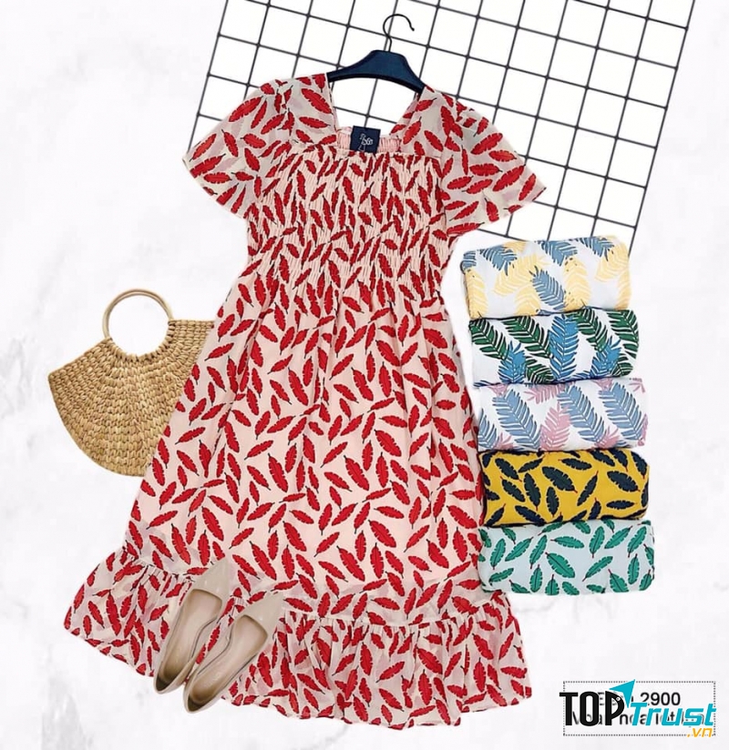 Đầm Bầu Dâu Tây