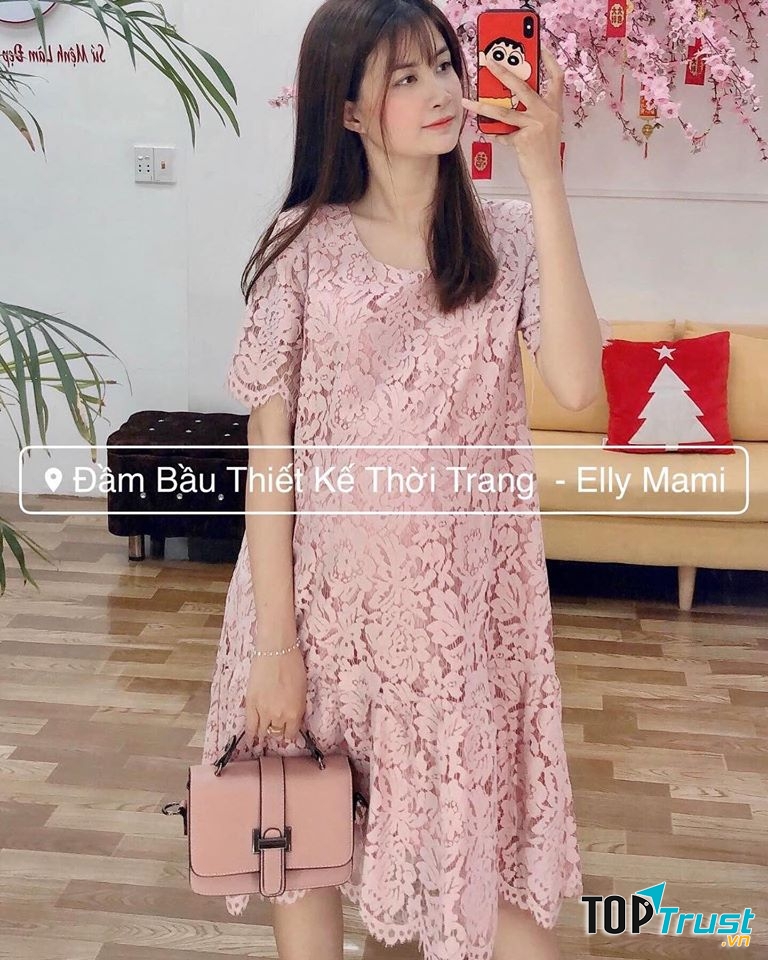 Đầm Bầu Thiết Kế Thời Trang - Elly Mami