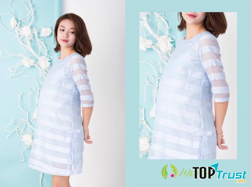 Đầm bầu thời trang Mami