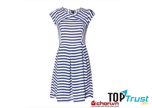 Đầm kẻ sọc thời thượng của Milaross