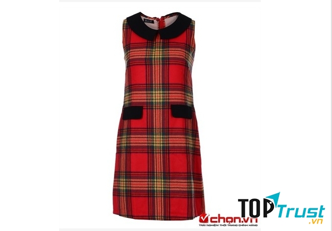 Đầm suông cổ peter-pan Quỳnh Bình Phương