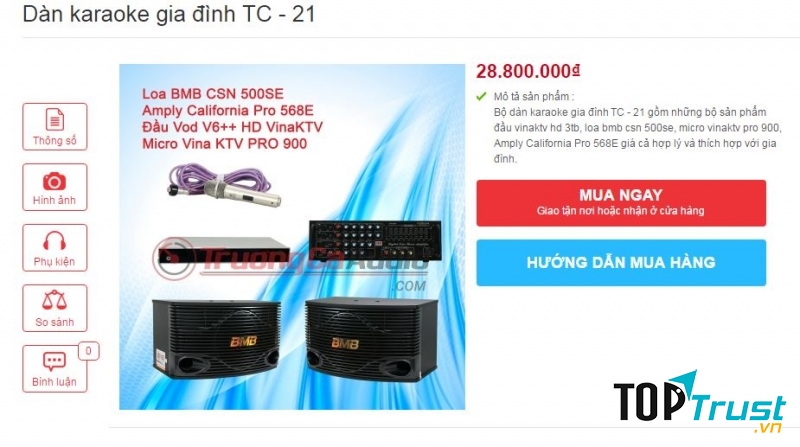 Dàn Karaoke Gia đình TC-21