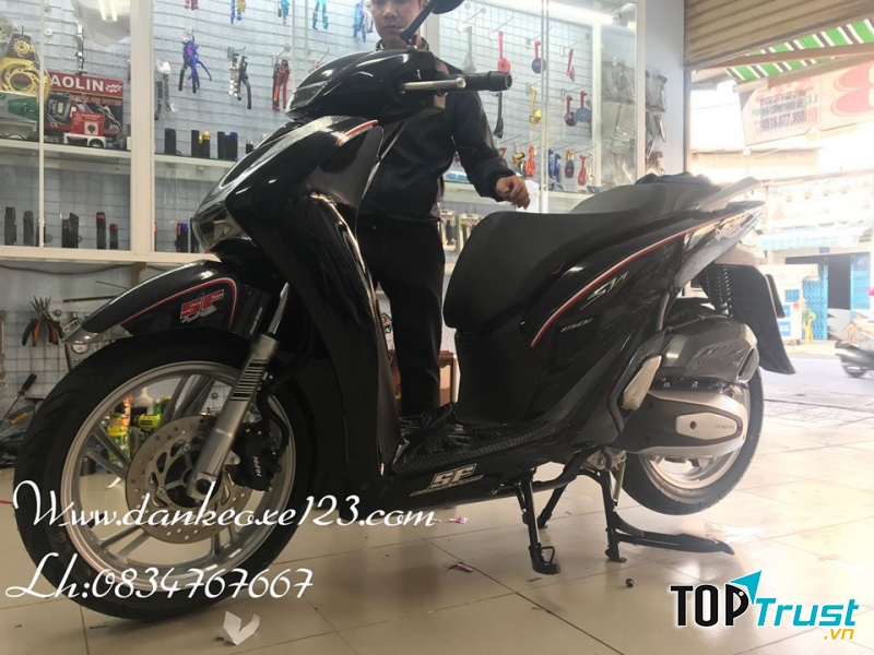 Dán keo xe 123