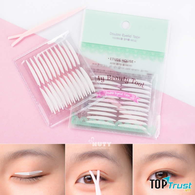 Dán Kích Mí Etude House My Beauty Tool Double Eyelid Tape  Vị cứu tính cho những cô nàng mắt một mí đây rồi.