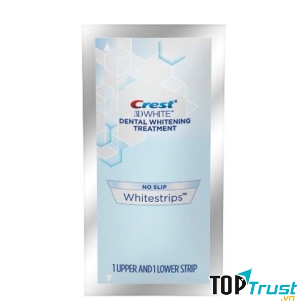 Miếng Dán Trắng Răng Crest 3D White Dental Whitening Treatment