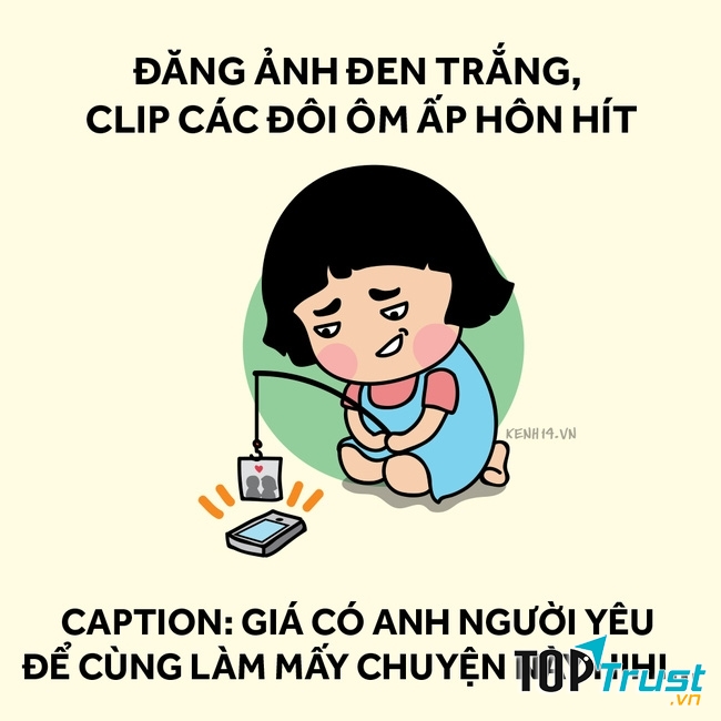 Đăng ảnh đen trắng, clip các đôi ôm ấp