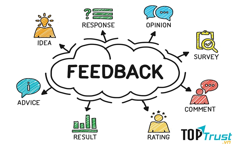 Hãy đăng ảnh feedback của khách thường xuyên bạn nhé!