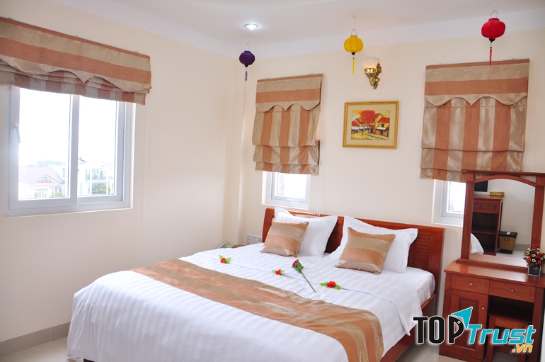 Phòng nghỉ ấm cũng, tiện nghi