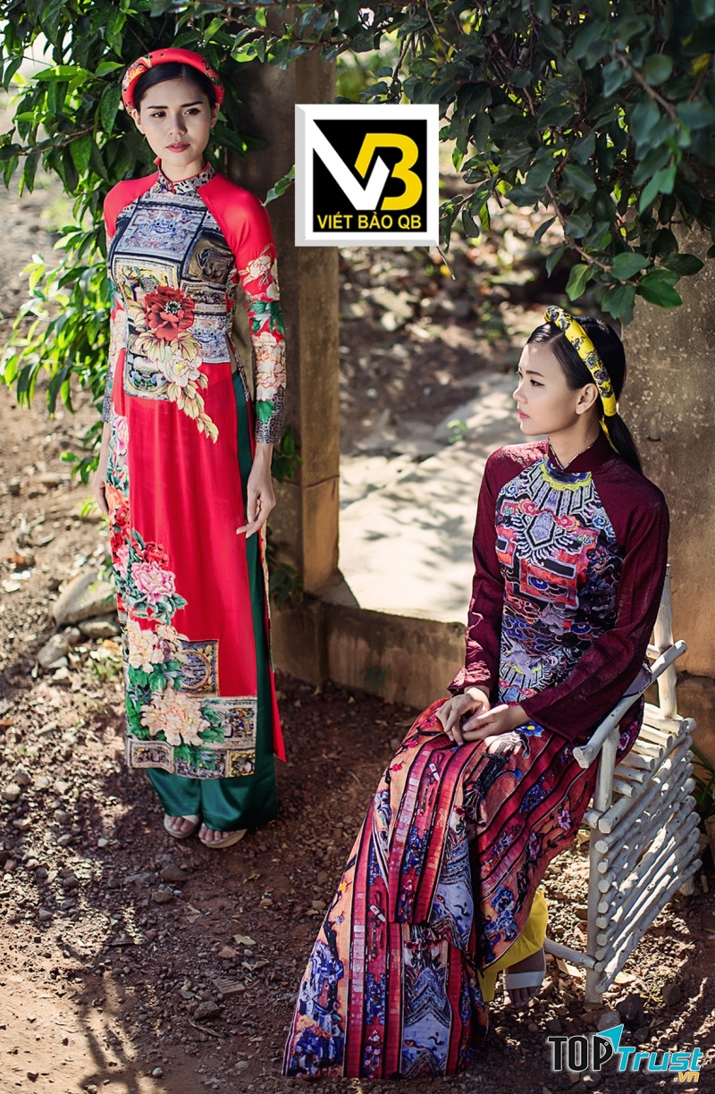 Áo dài Viết Bảo Qb - Thương hiệu Áo dài tôn vinh vẻ đẹp phụ nữ Việt
