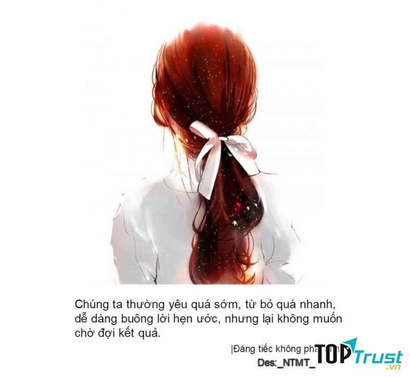 Đáng tiếc không phải anh