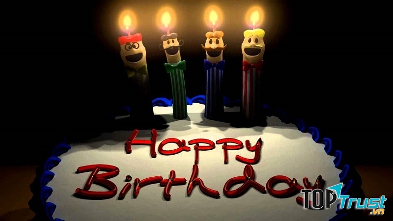 Happy birthday to you!