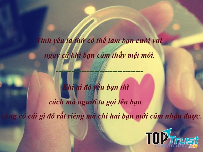Dành tặng nàng những lời yêu ngọt ngào