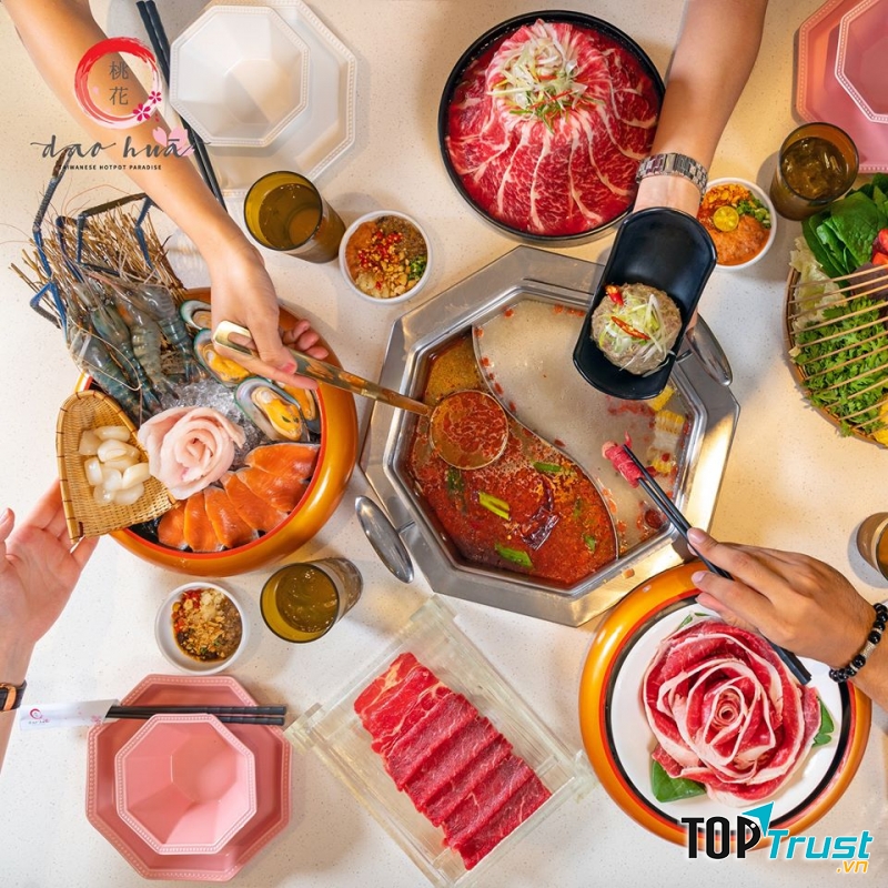 Đồ nhúng lẩu tươi ngon hấp dẫn